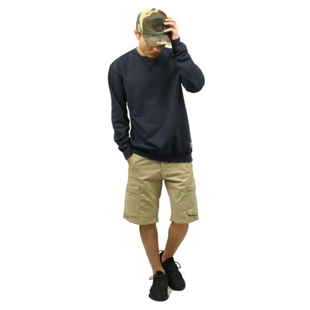 カーハート スウェット メンズ 正規品 CARHARTT トレーナー LOOSE FIT MIDWEIGHT 10.5oz CREWNECK SWEATSHIRT K124 472 NEW NAVY クリスマス プレゼント ラッピング