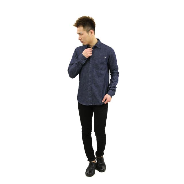 スコッチアンドソーダ シャツ メンズ 正規販売店 SCOTCH＆SODA 長袖シャツ デニムシャツ AMS BLAUW SEASONAL DEN クリスマス プレゼント ラッピング スコッチアンドソーダ シャツ メンズ 正規販売店 SCOTCH＆SODA 長袖