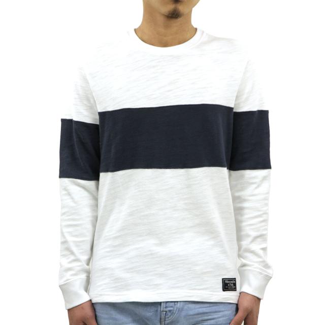 超目玉 期間限定 アバクロ ロンt メンズ 正規品 Abercrombie Fitch 長袖tシャツ クルーネックtシャツ Long Sleeve Crew Tee 124 228 0418 100 待望の再販 Www Endocenter Com Ua