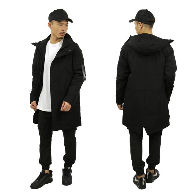 エルバイン アウター メンズ 正規販売店 elvine ジャケット ナイロンジャケット ZANE NYLON LONG JACKET FUNCTION STRETCH 193006 110 BLACK クリスマス プレゼント ラッピング エルバイン アウター メンズ 正規販売店 elvine ジャケット ナイロン