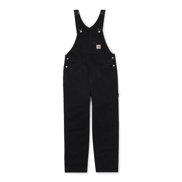 Carhartt 黒 オーバーオール カーハート オーバーオール メンズ 正規品 CARHARTT WIP