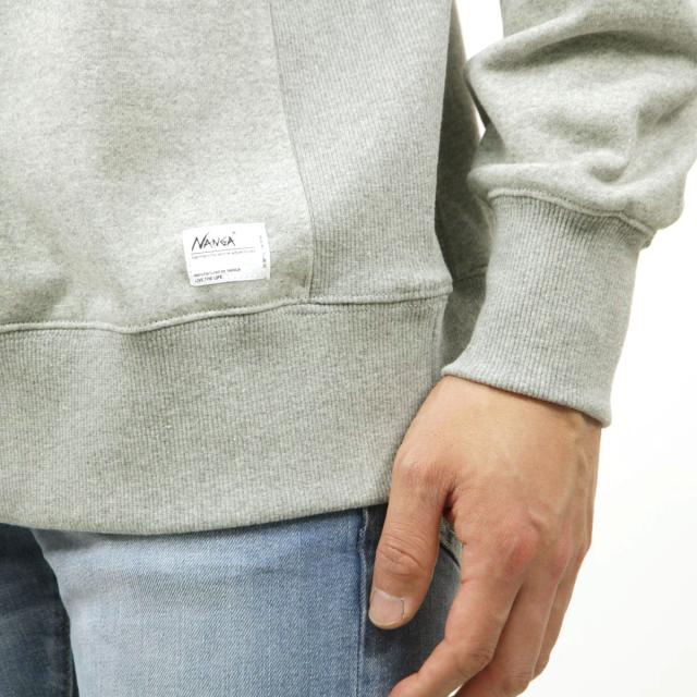 ナンガ メンズ スウェット 正規販売店 NANGA クルーネック 長袖