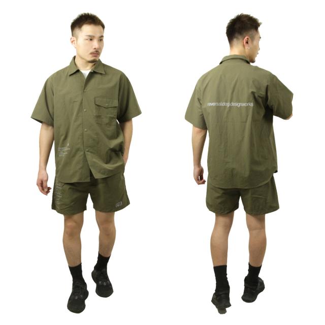 リバーサル メンズ セットアップ 正規販売店 REVERSAL 半袖シャツ ショートパンツ COMBAT TRINNING SET UP -SHOR クリスマス プレゼント ラッピング