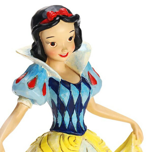 エネスコ enesco. ディズニー・トラディション Disney Traditions 白雪姫 Snow White 木彫り調フィギュア