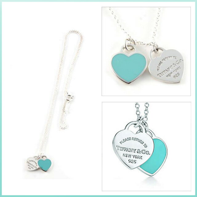 輝く高品質な ティファニー Tiffany ダブルハート タグ ペンダント ティファニー Tiffany ブルー ネックレス リターン トゥ ティファニー Tiffany メーカー包装済 Bayounyc Com