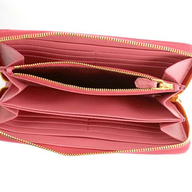 プラダ 物品 長財布 三角ロゴ レディース メンズ ラウンドファスナー ブランド 大容量長財布 カッコいい長財布 おしゃれ 本革 長財布メンズ