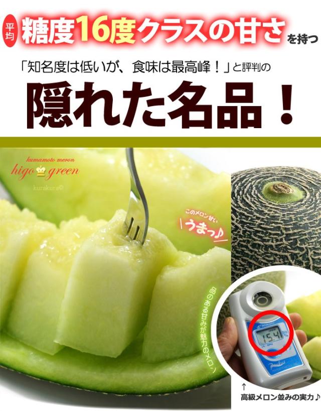 肥後グリーン隠れた名品メロン