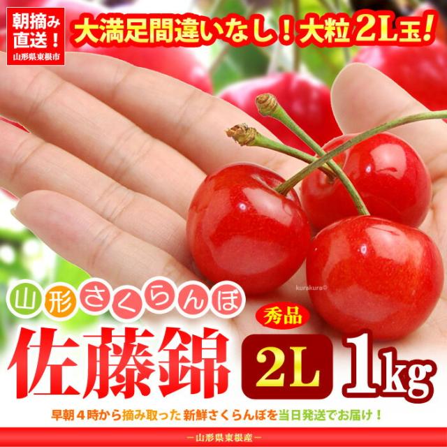 山形さくらんぼ佐藤錦の販売/通販/お取り寄せ