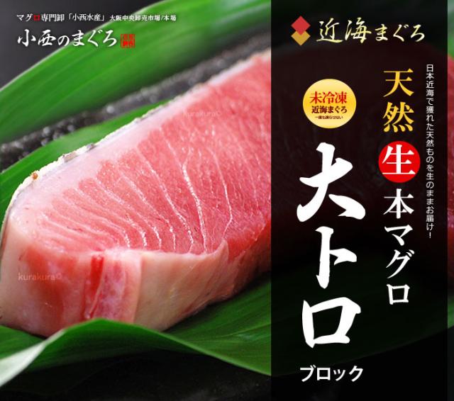 天然生本マグロ大トロブロックの販売/通販