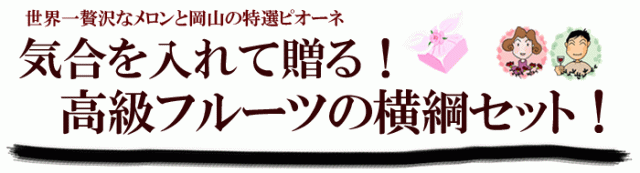 メロンとブドウの横綱セット