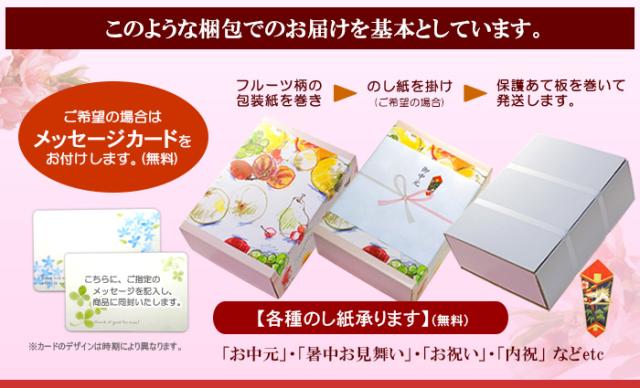 ギフト包装ラッピングについて