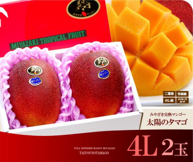 太陽のタマゴ4L2玉の販売お届け姿イメージ