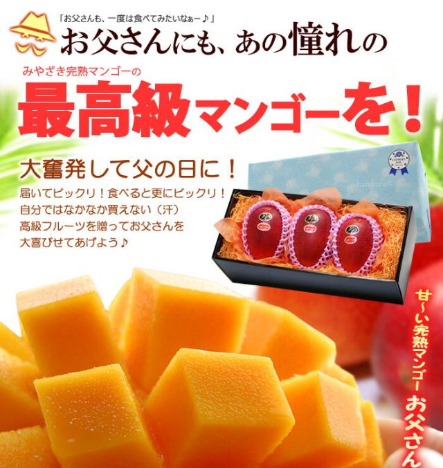 太陽のタマゴ2L3玉をお父さんに贈る