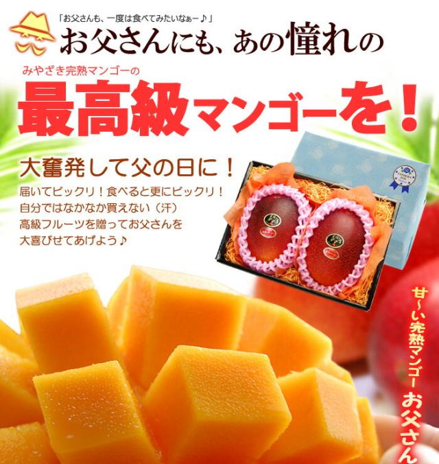 太陽のタマゴ4L2玉をお父さんに贈る