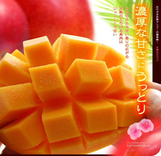 太陽のタマゴ花咲きカット濃厚甘味