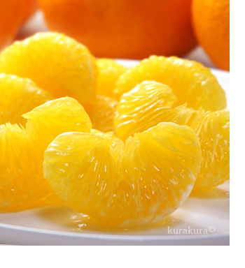 ぷりぷり大粒々の紅甘夏