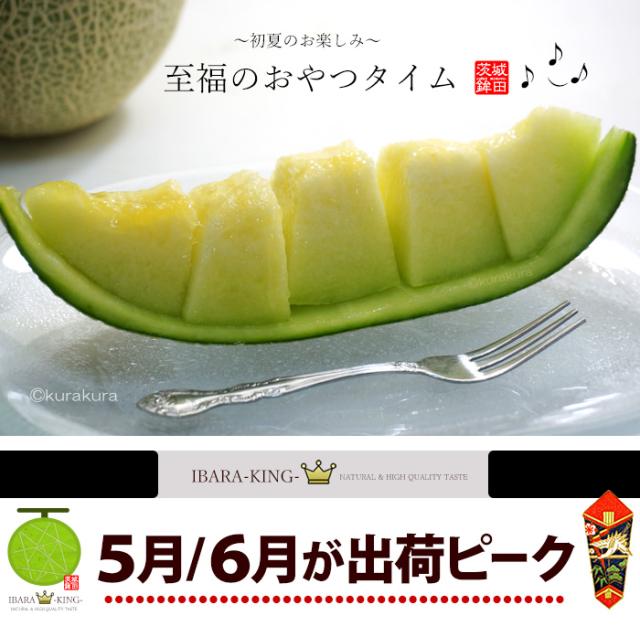 イバラキング至福のおやつメロンタイム