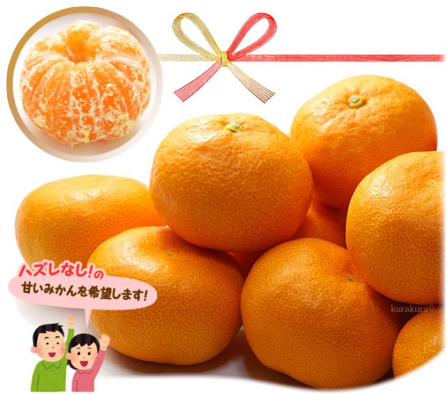 ハズレなしのハウスみかんを希望します！
