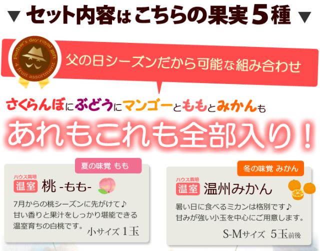 父の日ロイヤル（F）フルーツ詰め合わせセット内容詳細_1