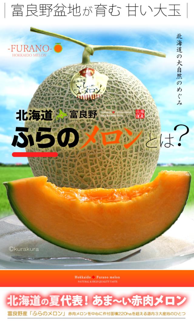 北海道ふらのメロンとは？