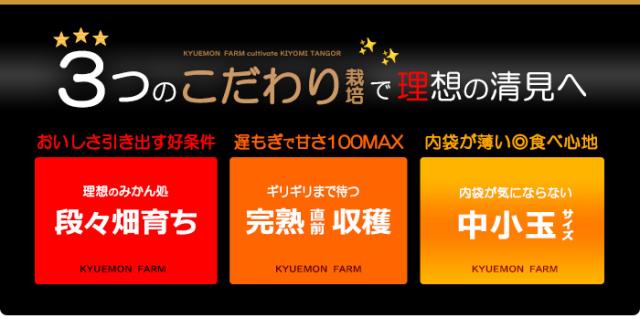久右門農園3つのこだわり栽培で理想の清見へ