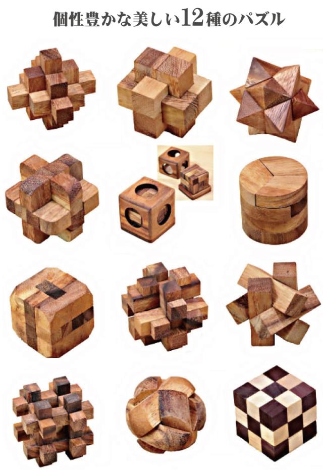 木製動物パズル12種セット Amazon | 立体 動物 木製 パズル 3D 立体パズル セット カラー