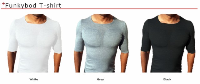 Funkybod ファンキーボッド Tシャツ 半袖 パッド内蔵アンダー