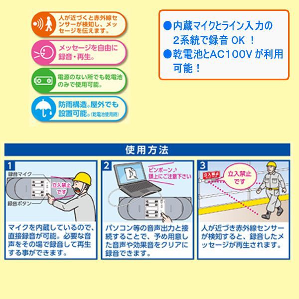 UNIT ユニット トークナビII 881-86 赤外線センサ音声案内機 UNITの