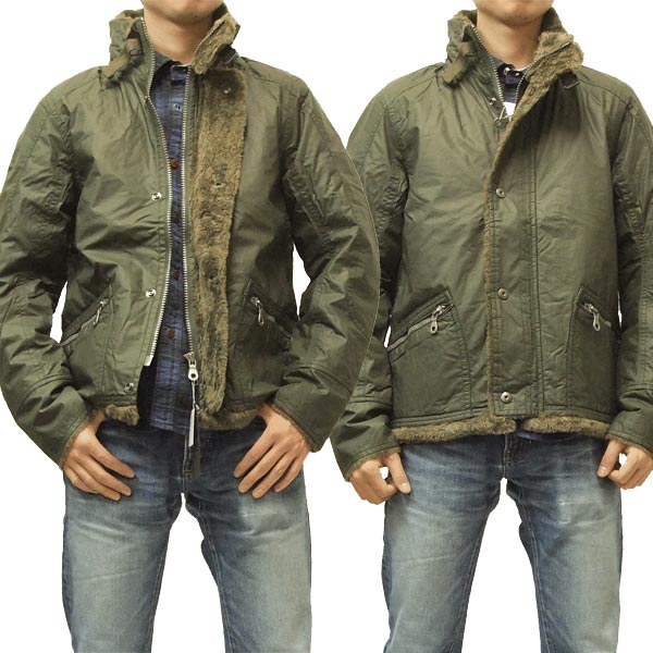 マークストア ジャケット mark store 顔料+樹脂コーティング ライダースJKTタイプ 8004-97610 #2(30)D.カーキ 新品 マークストア ジャケット mark store 顔料+樹脂コーティング