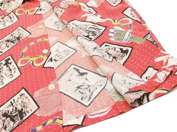 フェローズ アロハシャツ 14S-KIKO-WORKERS pherrows メンズ 半袖シャツ レッドベース 新品 フェローズ アロハシャツ 14S-KIKO-WORKERS pherrows メンズ 半袖