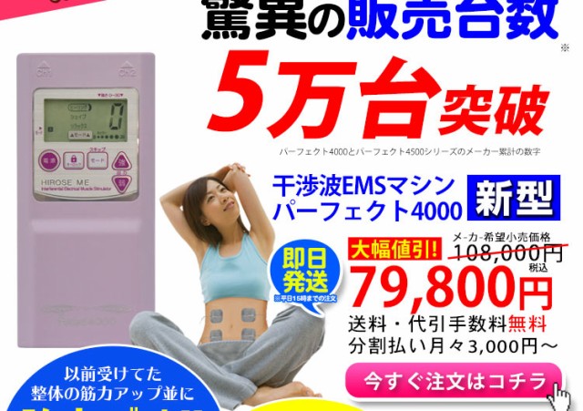 織り柄チェック perfect4000 ダイエット器具 - 通販