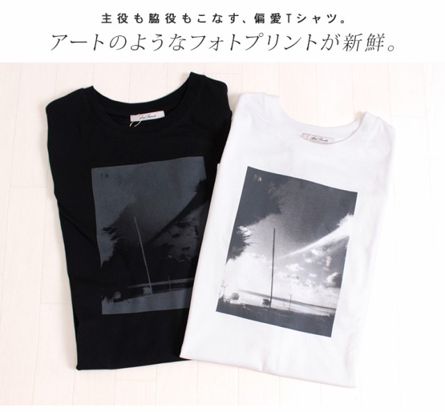 転写プリントチュニックTシャツ