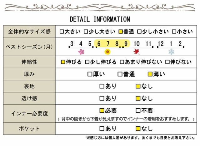 レース切替えノースリーブチュニック