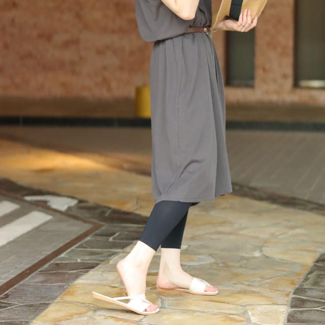 接触冷感レギンス