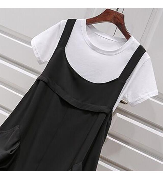 Tシャツセットサロペットワンピース