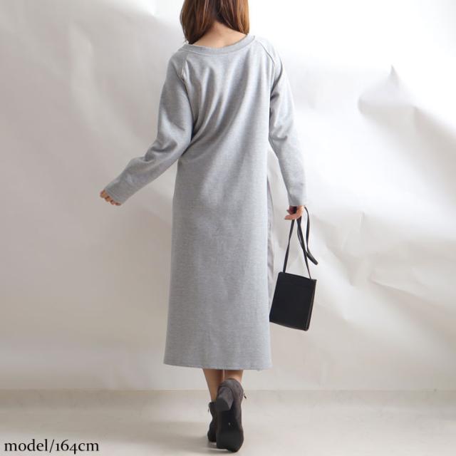 前後2wayプリーツワンピース