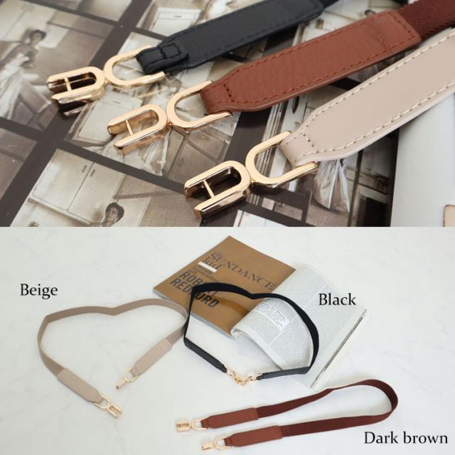 ビットデザイン細ゴムベルト