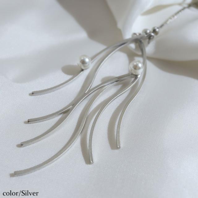 スライドチェーンモチーフネックレス