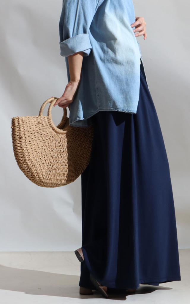 スカート風カフェパンツ