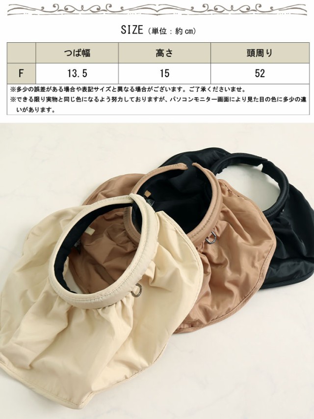 UVカット95%日焼け止めサンバイザー