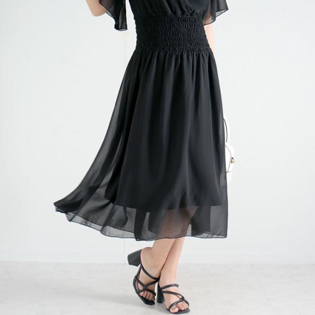 バックリボンカシュクールワンピース