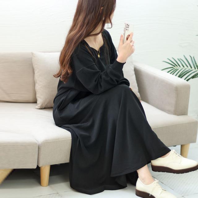 ふくれジャガードワンピース