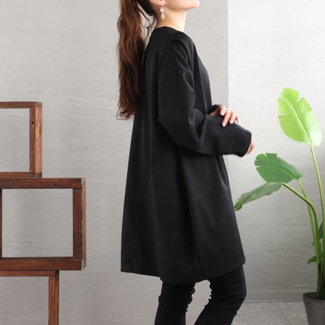 コクーン切替チュニック