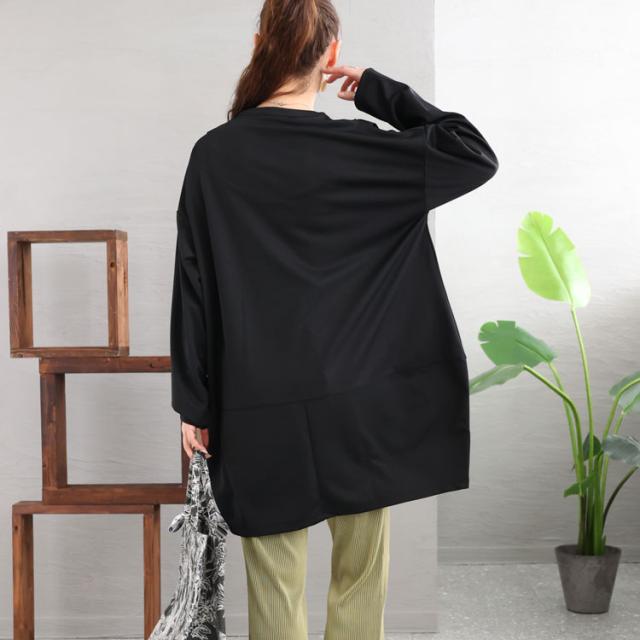 コクーン切替チュニック