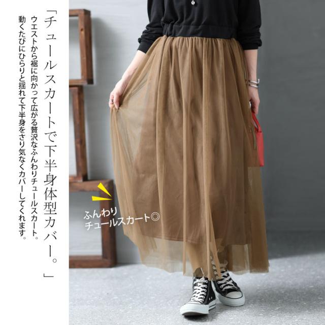 チュールドッキングワンピース