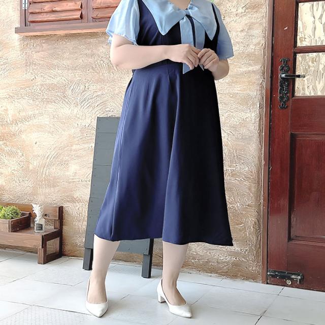 セーラーカラーワンピース