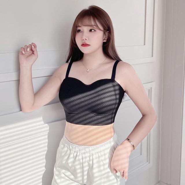 ビスチェ風脇高ブラ