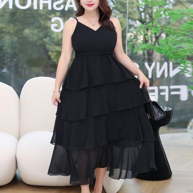 ティアードキャミワンピース