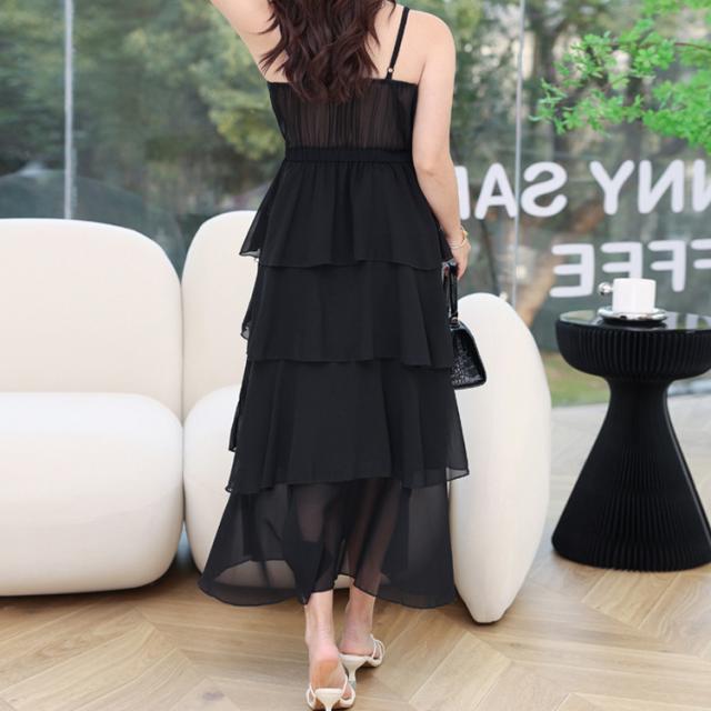 ティアードキャミワンピース