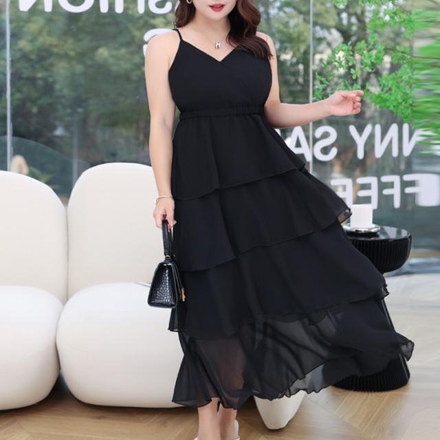 ティアードキャミワンピース